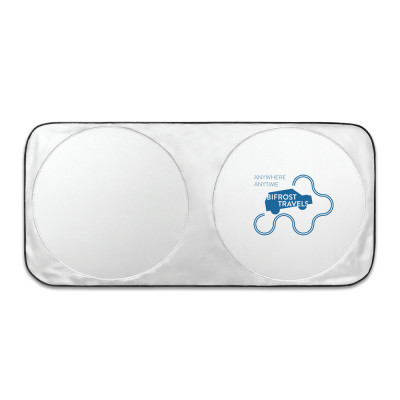 CLYDE. 210D polyester car sun shade